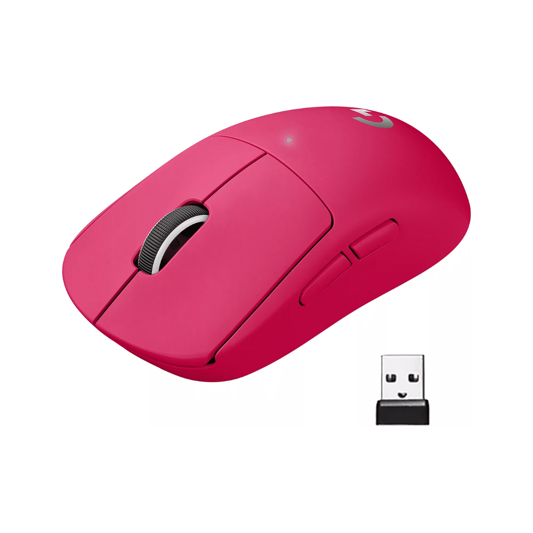 Logitech Souris Gaming Sans Fil G Pro X Superlight Magenta 910 005957