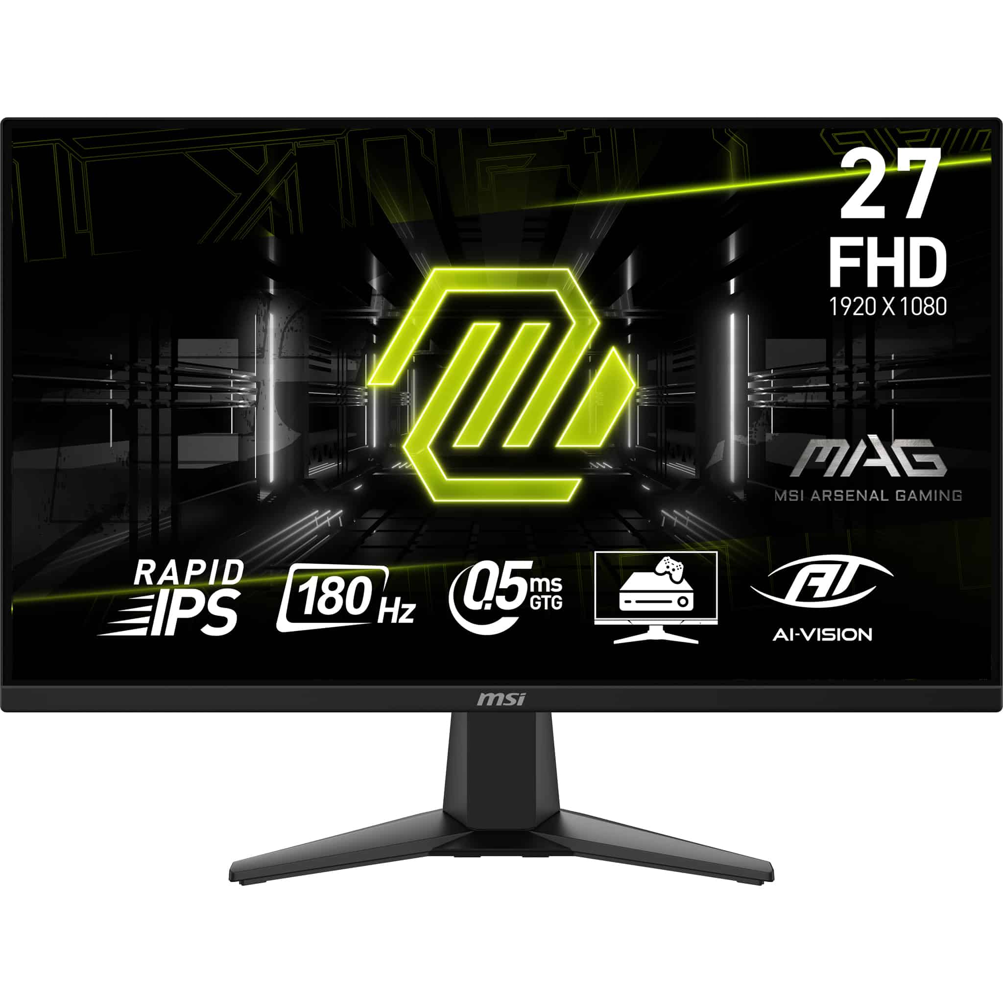 Moniteur Gamer Msi Mag 275F 27 180Hz Ips Full Hd Mag 275F