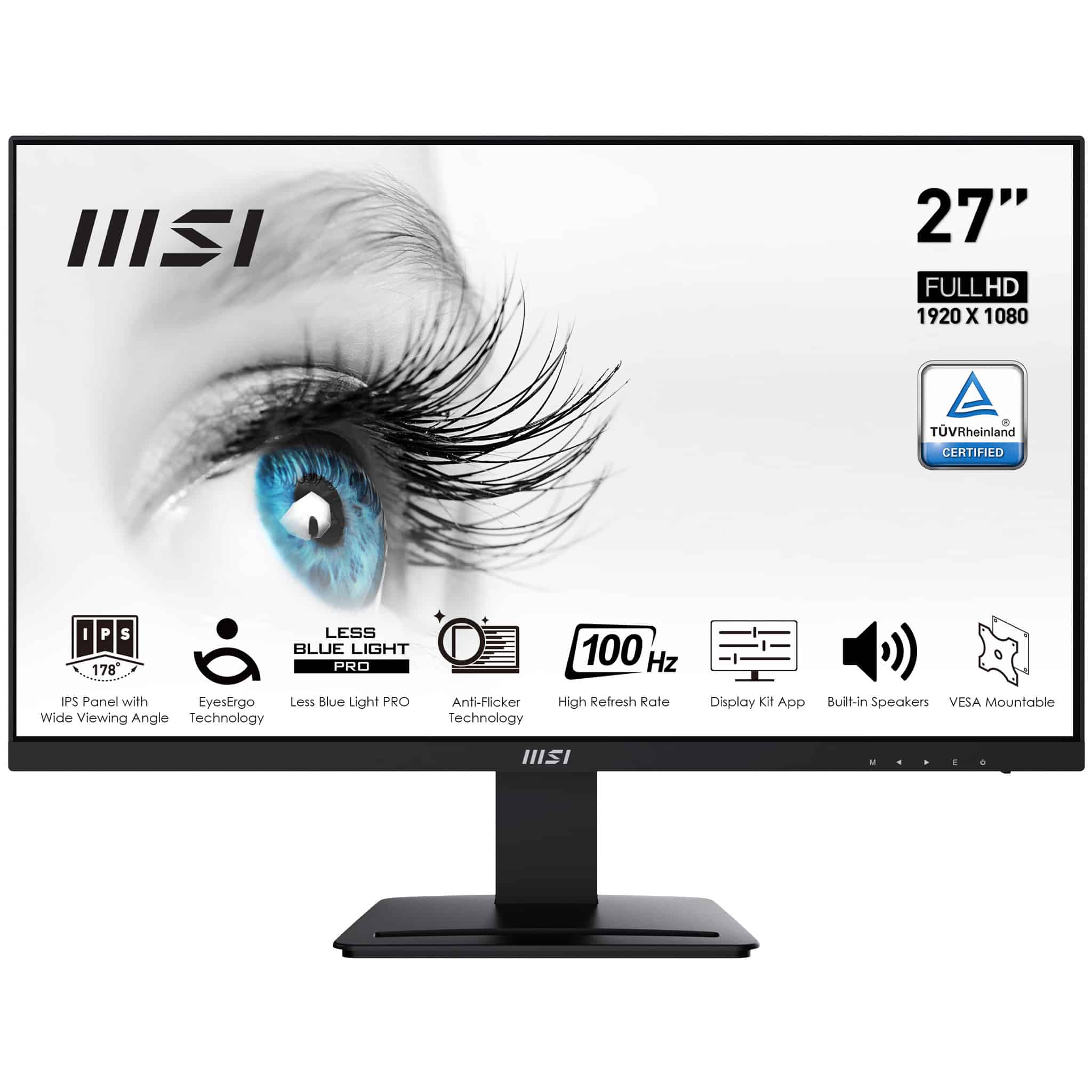 Moniteur Msi 27 Pro Mp273A Full Hd Mp273A