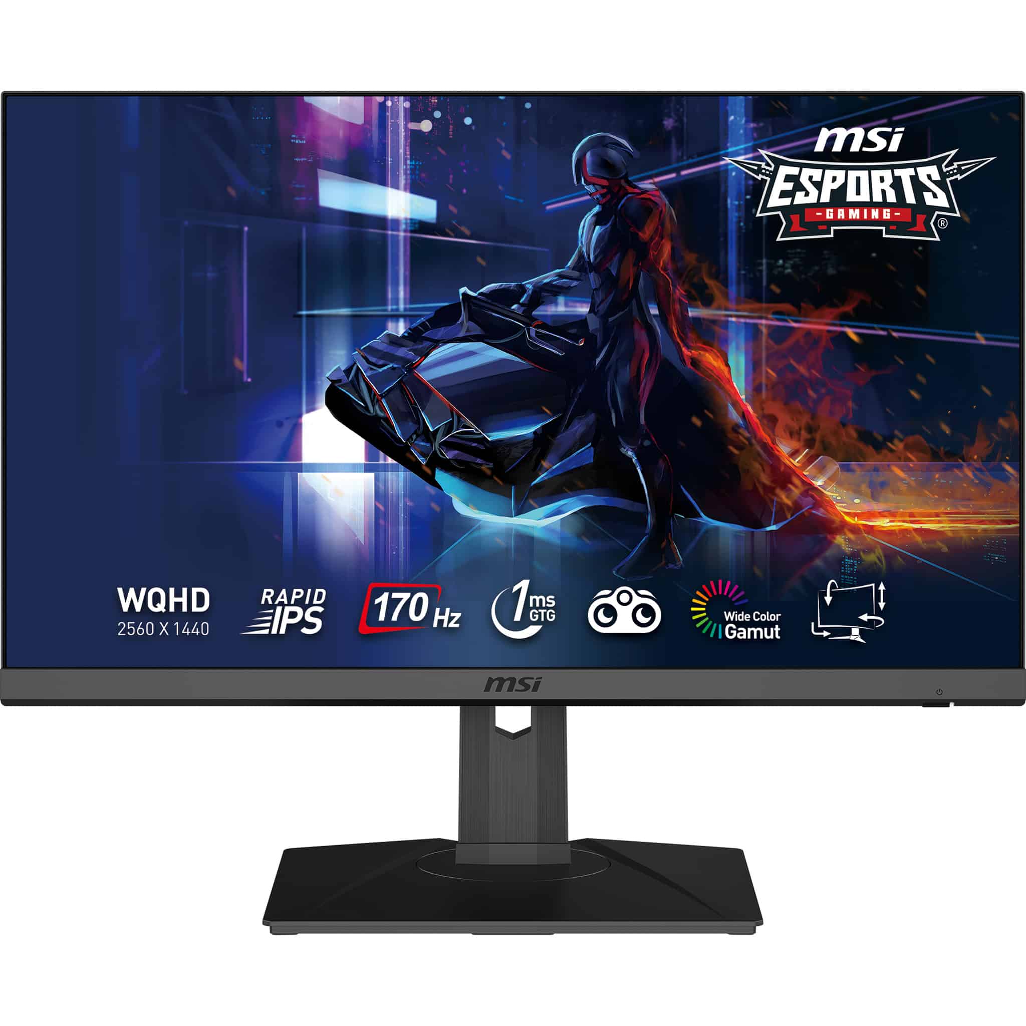 Moniteur Msi 27 Led G272Qpf 27 Wqhd 4711377040235