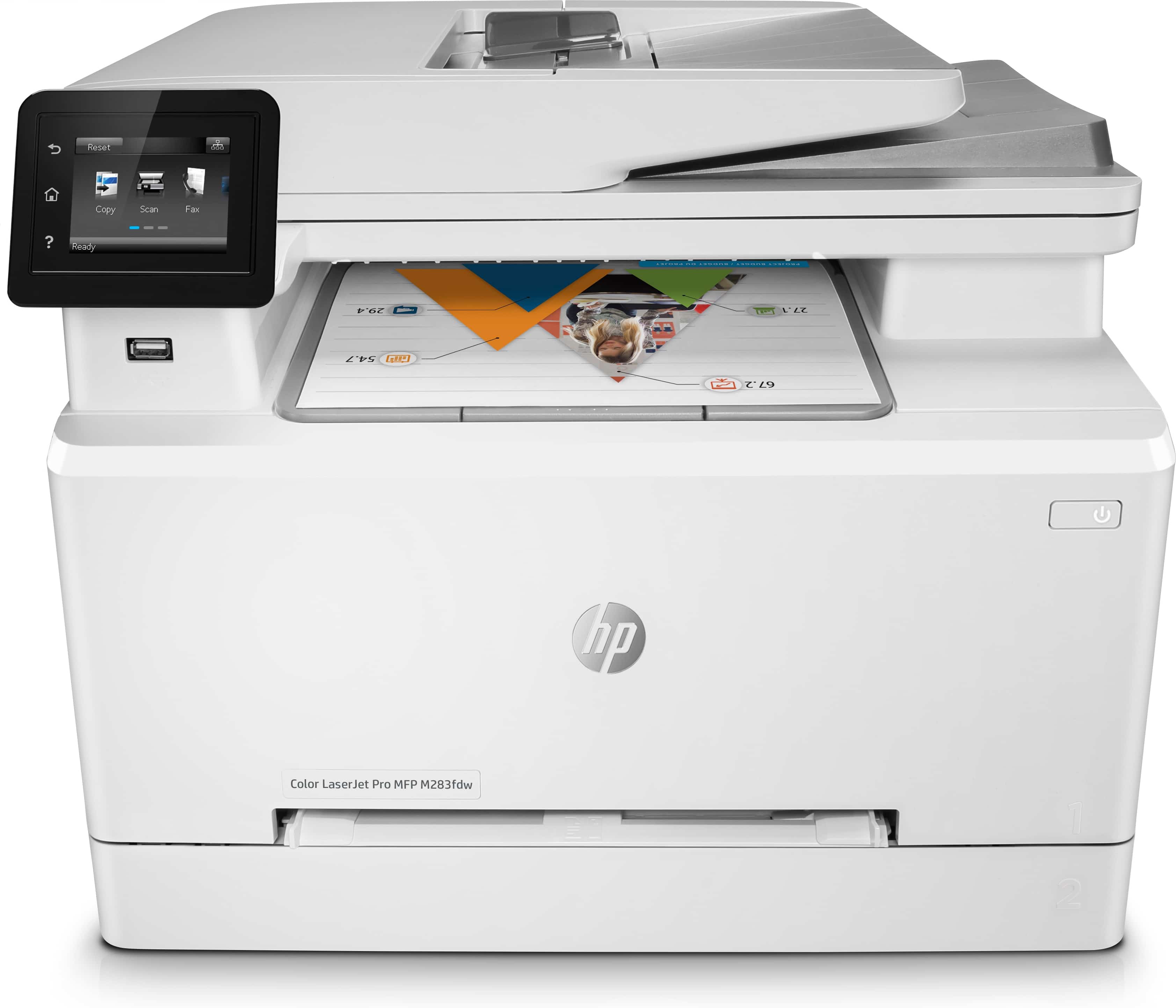 Imprimante Multifonction Laser Couleur Hp Laserjet Pro M283Fdw 7Kw75A