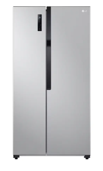 REFRIGERATEUR LG SIDE BY SIDE 508L 2 PORTES GRIS GR-B507PQAM