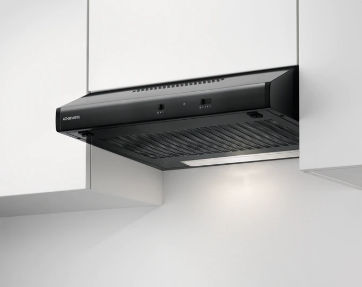 Hotte Arthur Martin 60cm Sous Meuble Noir AHT6125B