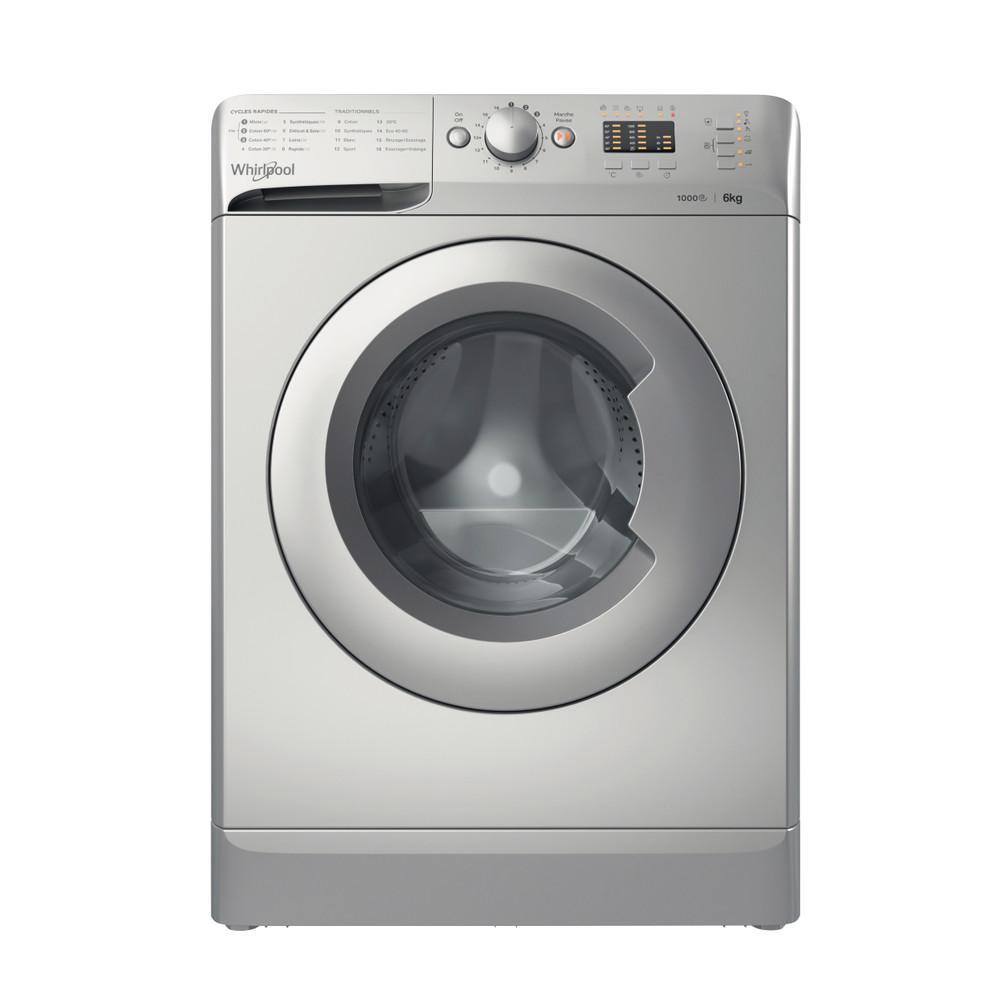 Machine à Laver Whirlpool 6kg 1000 Tr/min Silver Wmta 6101 S NA (WMTA6101SNA)