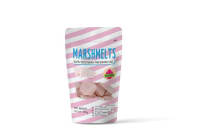 Marshmelts Veg Marshmallow - Gulkand, 100 gm
