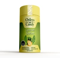 Orileys Candy - Lemon Sorbet - Round Tin, 250 gm