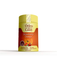 Orileys Candy - Strawberry Orange - Round Tin, 175 gm