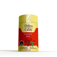 Orileys Candy - Cranberry Mint - Round Tin, 175 gm