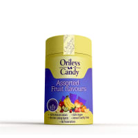 Orileys  Candy - Assorted Fruit - Round Tin, 175 gm