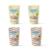 Marshmelts 2 Exciting Flavors - Salted Caramel, Cheese Pineapple, 100 gm - Pack of 4