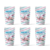Marshmelts Assorted Fruit Flavor, 60 gm - Pack of 6