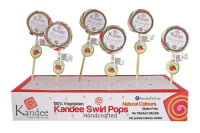 Kandee Swirl Pop - Watermelon Twist- 2.25" Round - Pack of 6