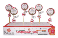 Kandee Swirl Pop - Litchi Creme - 2.25" Round - Pack of 6