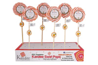 Kandee Swirl Pop - Orange Creme - 3" Round - Pack of 6