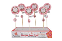 Kandee Swirl Pop - Litchi - 3" Round - Pack of 6