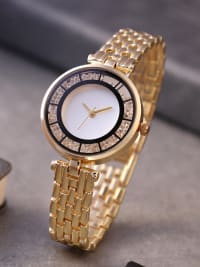 The Crystal Cluster Round Watch-Watches