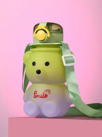 The Teddy Crossbody Sipper (580 Ml) - Pistachio Green & Lavender-Bottels