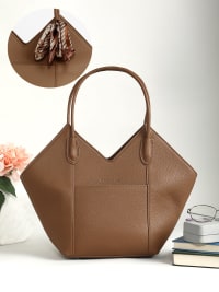 The Pike Tote Bag - Chocolate Brown-Handbag