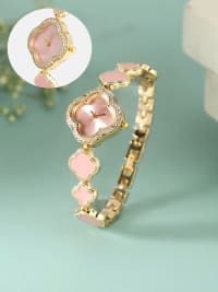 The Clover Watch - Blush Pink-Watches