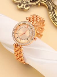 The Droplet Round Watch - California Gold-Watches