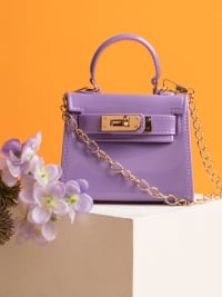 Ramona Purple Mini Bag-Sling Bag