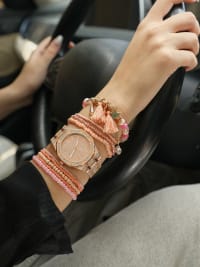 Valentine Rose Gold Watch Combo-Watch Combos