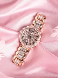 Zuri Rose Gold Watch-Watches