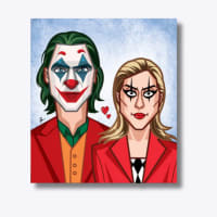 Joker Goes Ga Ga Signed Limited 50 Laminates-Large