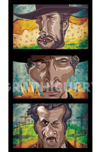 The Good, The Bad And The Ugly Wall Art-12300