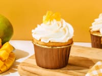 Mango cupcake