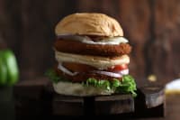 Chicken premium jumbo burger
