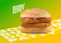 Bombay burger double patty