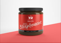 Red velvet jar