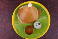 Butter plain dosa