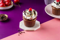 Black forest cupcake