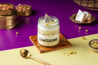 Kaju barfi jar cake