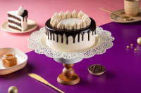 Choco caramel crunch cake