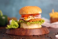 Kk classic veg burger