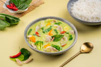 Chicken thai green curry