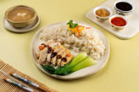 Hainan chicken rice bowl