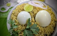 Egg biryani (pulav)