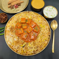 Paneer makhani family bucket biryani