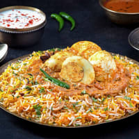 Egg biryani