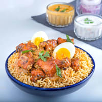 Bhai chicken kebab family bucket biryani