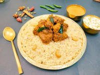 Chicken vepudu coastal biryani