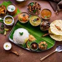 Andhra veg meals (for 1)