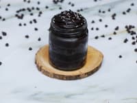 Chocolate truffle mini jar cake