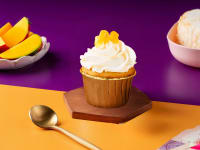 Mango cupcake
