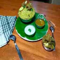 Mutton biryani 2 pcs+ mutton fry 2pcs