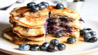 Blueberry pancakes